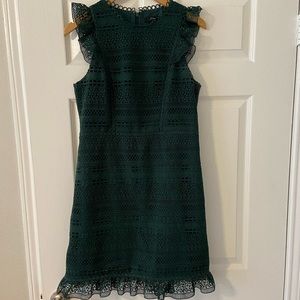 Dark green dress